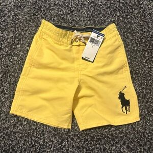Polo Ralph Lauren Swim Trunks Board Shorts Big Pony Logo NWT